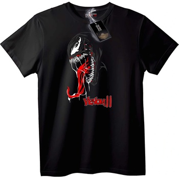 NOONEBRAND Тениска Venom II - 7XL, Black