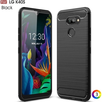 Image 1 of LG K40S Carbon Fiber Удароустойчив Калъф и Протектор