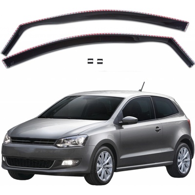Deflektory - Volkswagen POLO 2009-2017