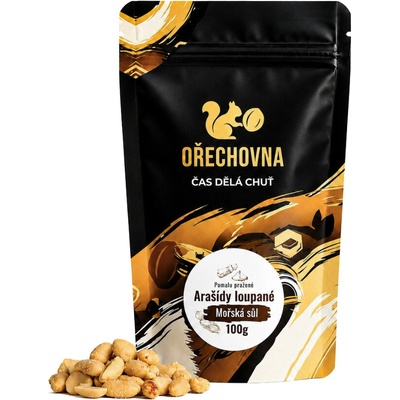 Ořechovna Arašídy Mořská sůl 100 g