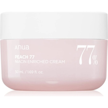 Anua Peach 77% Niacin Enriched Cream възстановяващ хидратиращ крем 50ml