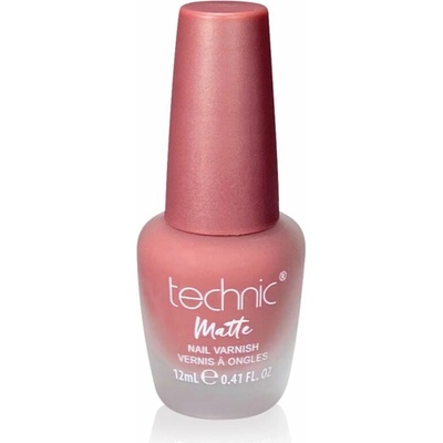 Technic Cosmetics Matte Nail Varnish dlhotrvajúci lak na nechty s matným efektom odtieň Starkers 12 ml