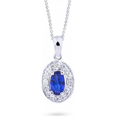 Cutie Jewellery přívěsek z bílého zlata se zirkony Z8056 40 60 X 2