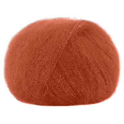 SILK MOHAIR LUX Lana Gatto Farby SILK MOHAIR LUX: 30113 hrdzavá - VÝPREDAJ
