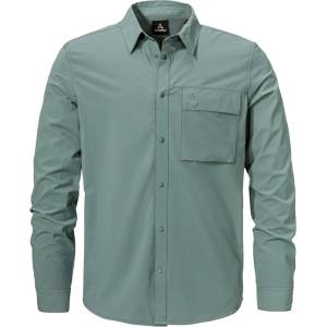 Schöffel Мъжка риза с копчета Schöffel Shirt Style Dunajec Shirt - Steel Grey - размер 56 (EU) (033-2492-0516)