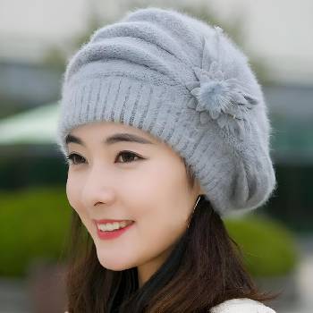 HARAHU Шапка sa-15499 - Сиво kp15499 (sa-15499)