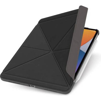 Moshi VersaCover Case - калъф и поставка за iPad Pro 11 M1 (2021), iPad Pro 11 (2020), iPad Pro 11 (2018), iPad Air 4 (2020) (черен)
