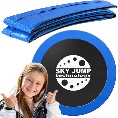 SkyJump kryt pružin na trampolínu 244 - 252 cm modrá