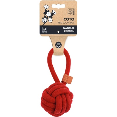 M Pets Coto bavlněná hračka uzel 8 cm