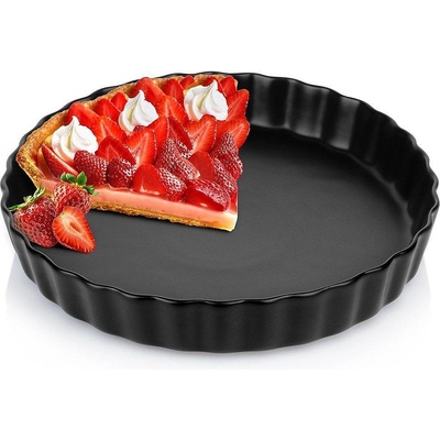 Orion Керамична форма за тарт 24.5см, черна (1075)