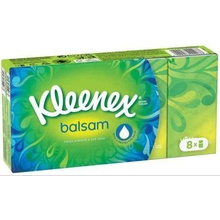 Kleenex Balsam papírové kapesníčky 4-vrstvé 8x10 ks