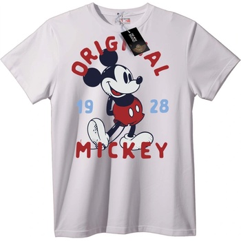 NOONEBRAND Тениска Mickey Mouse 1928 оригинал - 5XL, White