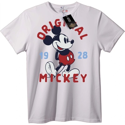 NOONEBRAND Тениска Mickey Mouse 1928 оригинал - 5XL, White