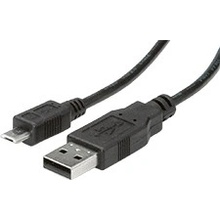 Roline 11.02.8755 USB 2.0 kabel USB A(M) - microUSB B(M), 3m, černý