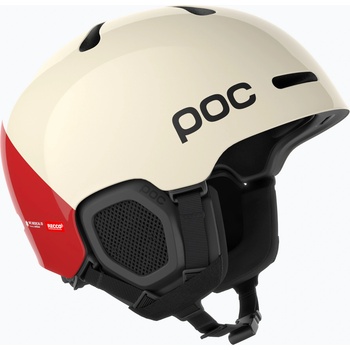 POC Скиорска каска POC Fornix BC rouge/blanc