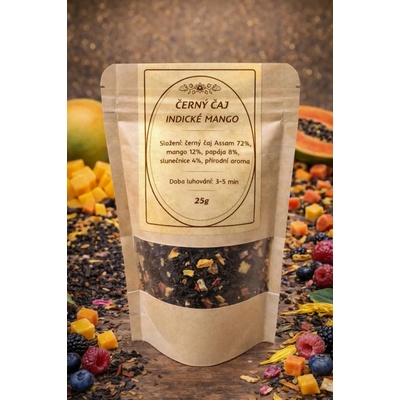 Golden Leaf Černý čaj Mango Indica 25 g