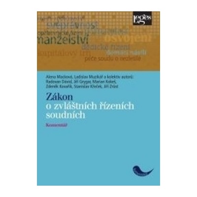 Zákon o zvláštních řízeních soudních