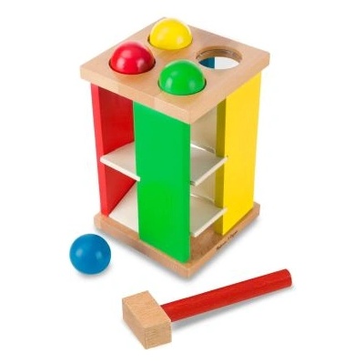 Melissa & Doug Дървена играчка за удряне - Melissa & Doug (13559)