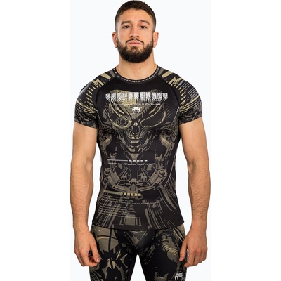Venum Мъжки рашгард Venum Invander black/sand