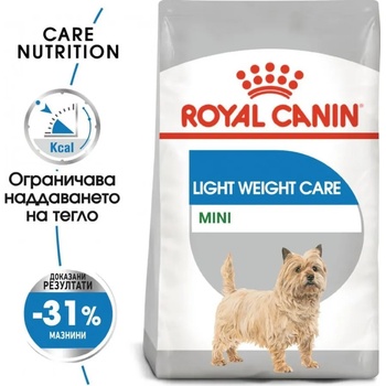 Royal Canin Mini Light Weight Care - за кучета склонни към напълняване, от дребните породи 1кг