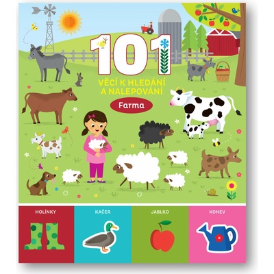 101 věcí k hledání a nalepování Farma