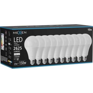Mexen Nova 10x LED крушка E27, A95, 25W, Неутрална - 4000K, 2625 lm - L100-E27-2540-01x10 (L100-E27-2540-01x10)