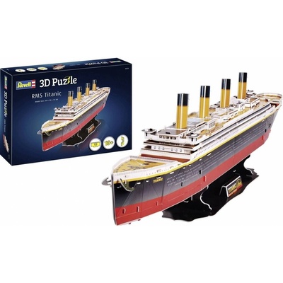 Revell Пъзел 3D, Revell, RMS Titanic, 113 части (R00170)