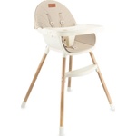 MoMi Столче за хранене MoMi - Reki 2в1, Beige (KRKA00035) - ozone