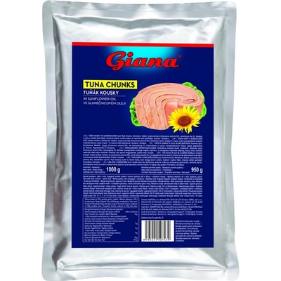 Giana Tuňák kousky v oleji 1 kg