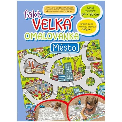 Fakt velká omalovánka Město