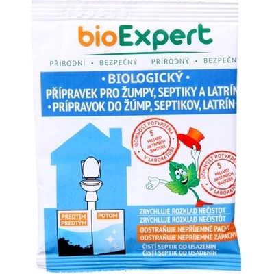 BIOEXPERT Prípravok biologický do septiku 25 g