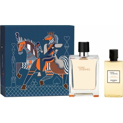 Hermès Terre d’Hermès EDT 100 ml + sprchový gél na telo a vlasy 80 ml