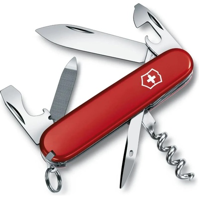Victorinox Швейцарски джобен нож Victorinox Sportsman - Червен, блистер (0.3803.B1)