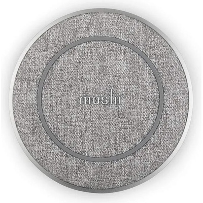 Moshi Otto Q Wireless Charging pad - поставка (пад) за безжично захранване за QI съвместими устройства (сив)
