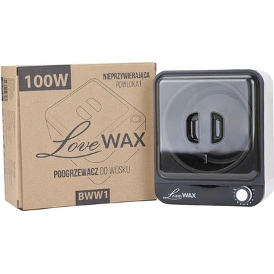 LoveWax Depilační ohřívač vosků BWW1 100W Černý