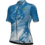 Alé Дамска фланелка с къс ръкав за колоездене Alé Women's PR-E Fan S/S Jersey Cycling jersey - Ink Blue (156-2789-0113)