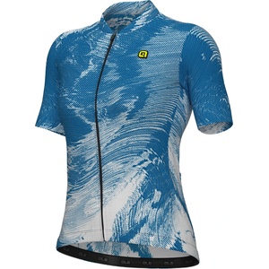 Alé Дамска фланелка с къс ръкав за колоездене Alé Women's PR-E Fan S/S Jersey Cycling jersey - Ink Blue (156-2789-0113)