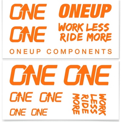 OneUp Decal Kit Handlebar orange