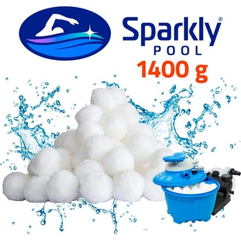 Sparkly POOL Filtrační kuličky 1400 g