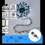 Aigostar - LED Външна коледна гирлянда 500xLED/8 функции 13m IP44 студено бяло (AI2463)