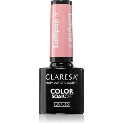 Claresa SoakOff UV/LED Color Lollipop гел лак за нокти цвят LOLLIPOP 3 5 гр