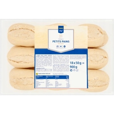 Makro Chef Snídaňové rohlíky 18 x 50 g – Zbozi.Blesk.cz