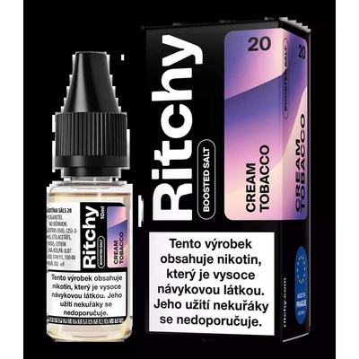 Ritchy Salt Cream Tobacco 10 ml 20 mg