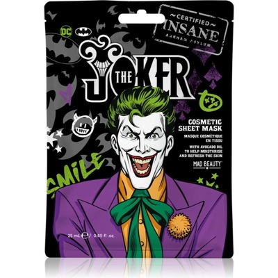 Mad Beauty Joker Sheet Mask хидратираща платнена маска