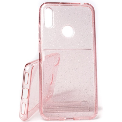 Crystal Glitter Huawei Y7 2019 Růžové