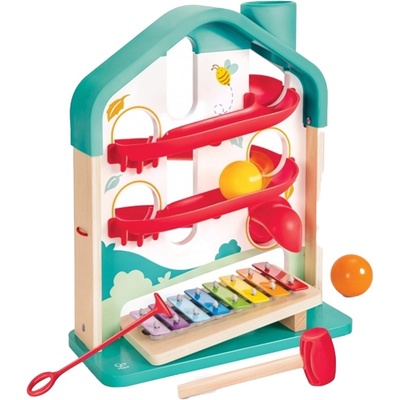 HaPe International Детска музикална писта HaPe International - С топчета и ксилофон (H0512)