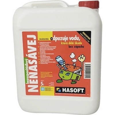 Víceúčelový kapalný přípravek Hasoft Nenasávej Bezrozpouštědlový 5 l