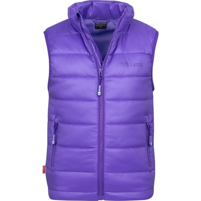 TROLLKIDS Детски синтетичен елек Trollkids Kids Trondheim Vest Synthetic vest - Wisteria Purple - размер 152 (EU) (703-2400-2718)