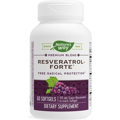 Nature's Way Ресвератрол Форте 450 mg 60 софтгел капсули | Nature’s Way (05836)