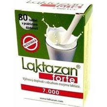 Laktazan Forte 7000 FCC 80 tabliet